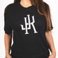 JK Logo Men's Black T-Shirt